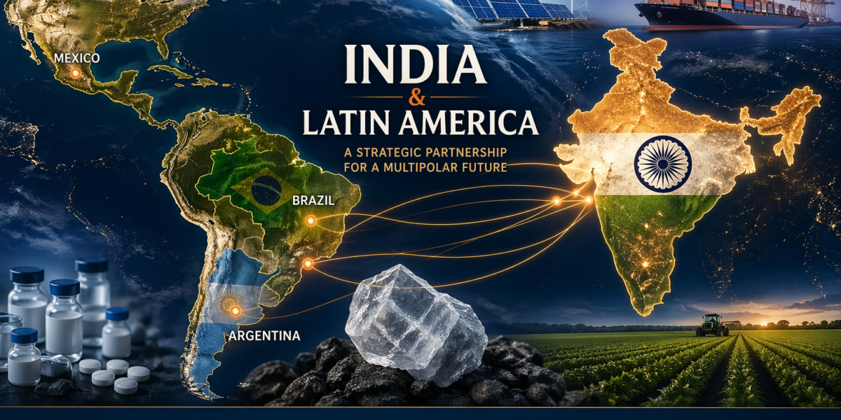 India Latin America relations showing strategic links in energy trade lithium pharmaceuticals and Global South cooperation